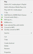 Context Menu Audio Converter 1.0.118.194 for mac instal free